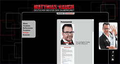 Desktop Screenshot of presse.matthiasrauch.de