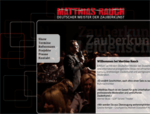 Tablet Screenshot of matthiasrauch.de